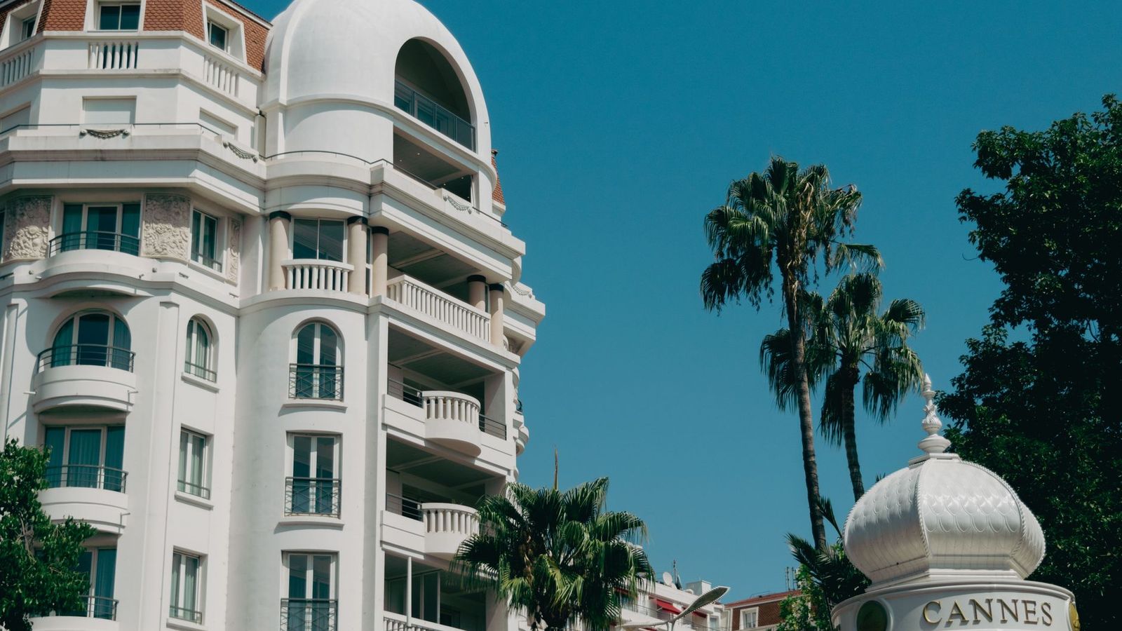 Le front de mer de Cannes