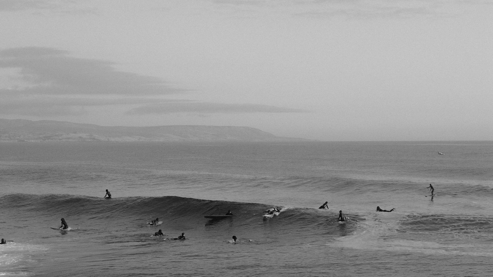 La baie de surf d'Imsouane